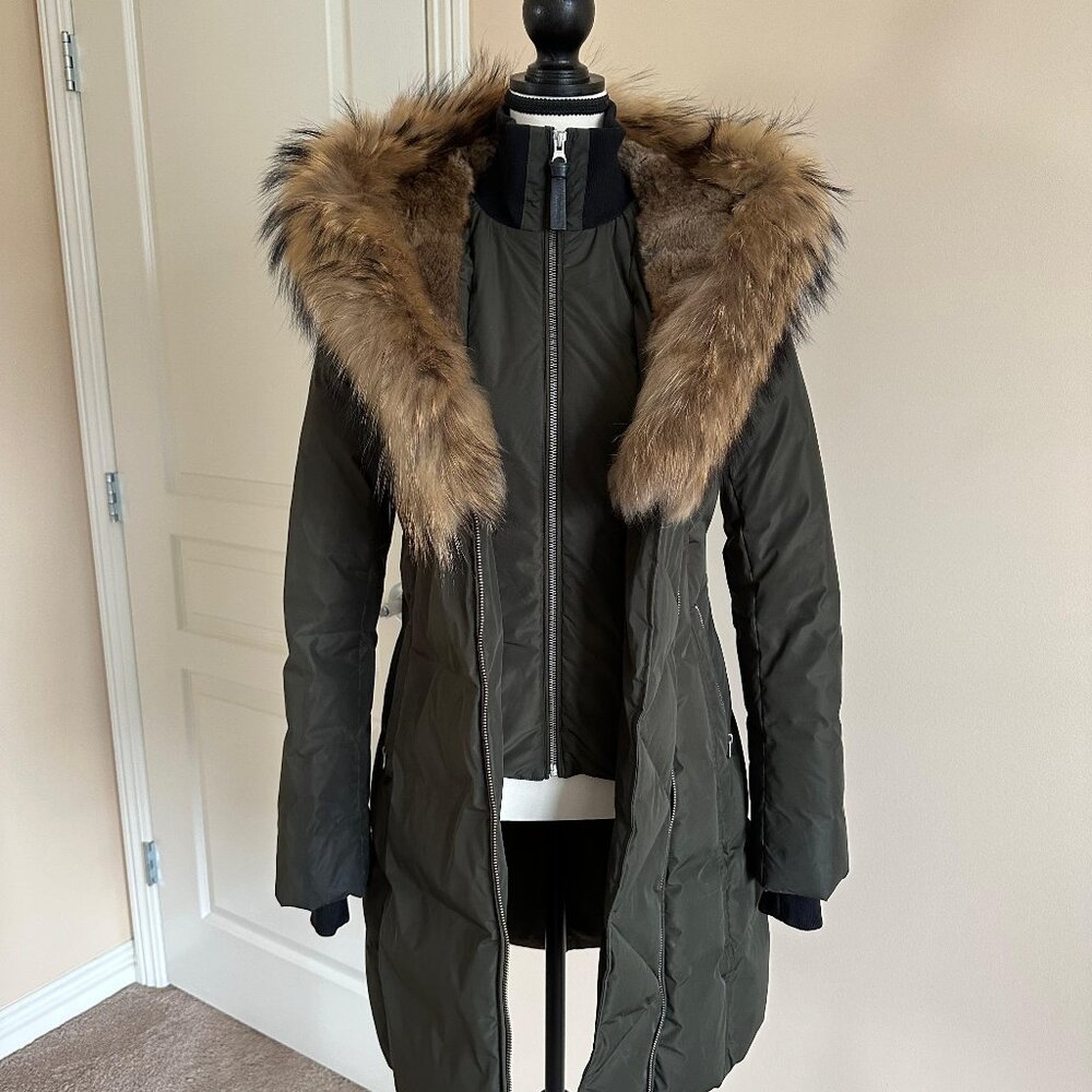 Mackage Trish Jacket - Size Small, Army Green